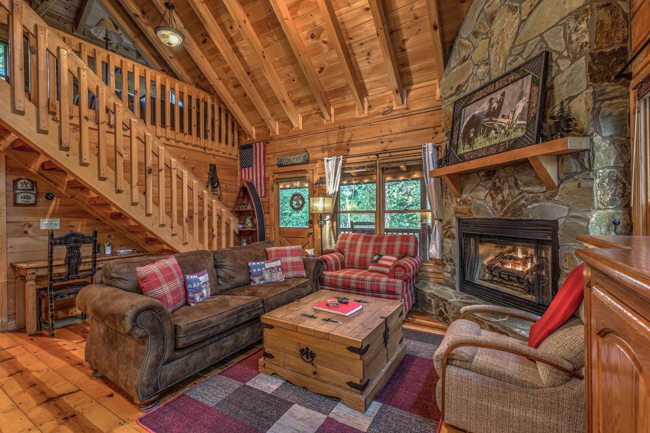 Golden Eagle Ga Cabin - Hot Tub, Firepit & Fast Wifi Blue Ridge Εξωτερικό φωτογραφία