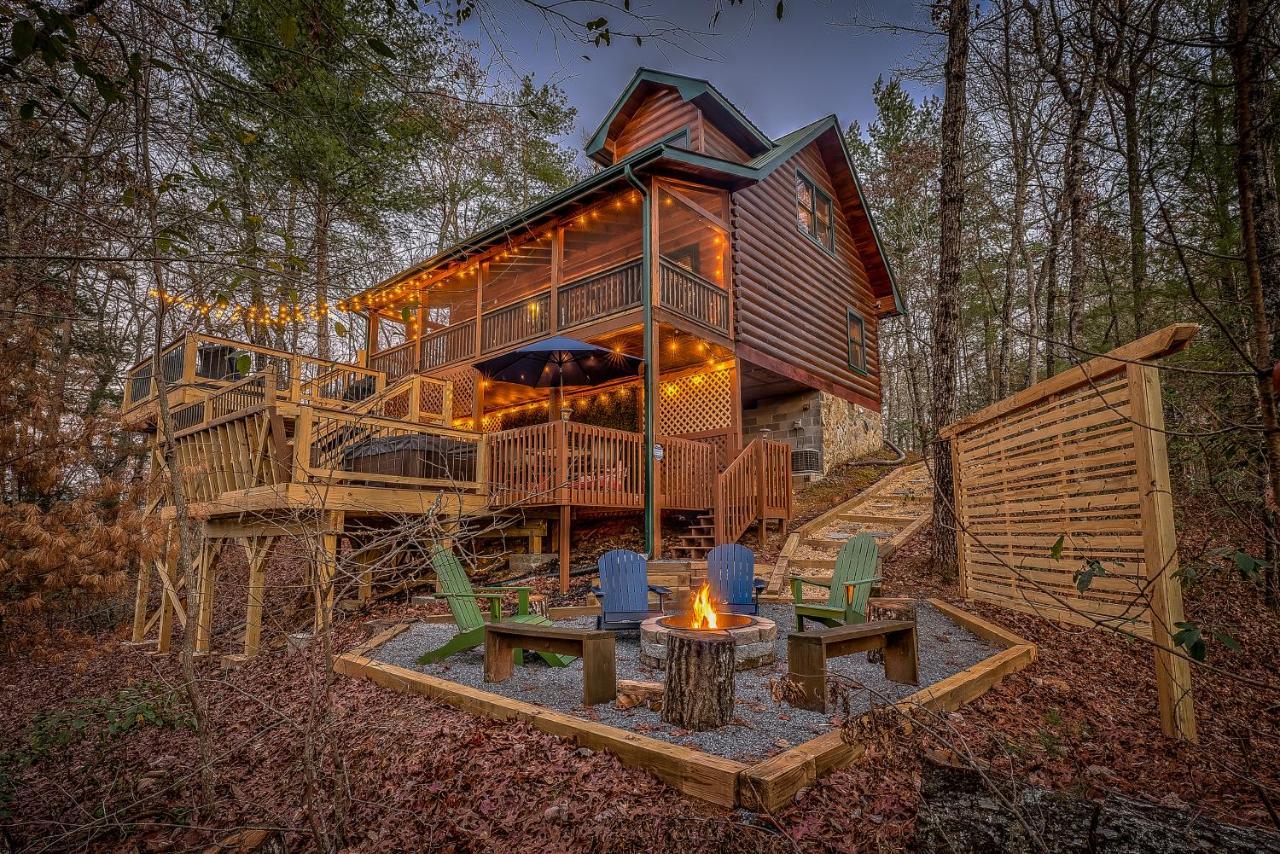 Golden Eagle Ga Cabin - Hot Tub, Firepit & Fast Wifi Blue Ridge Εξωτερικό φωτογραφία
